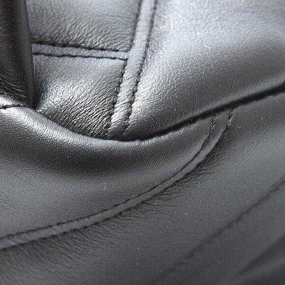 BVLGARI Black Leather Backpack - Picture 9 of 10